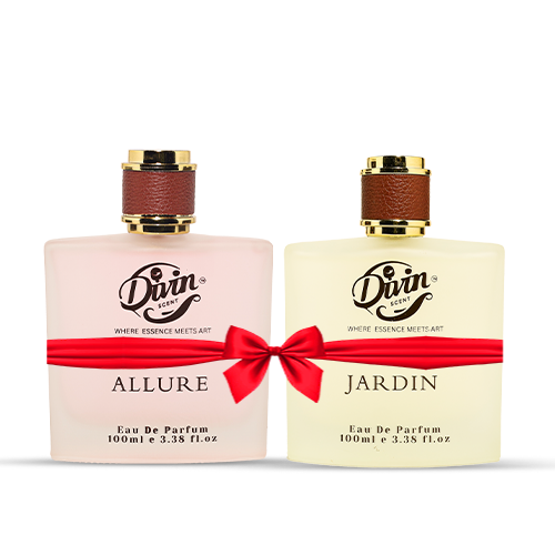 Allure Jardin Combo – Premium Unisex Perfume Set (100ml × 2 Bottles)