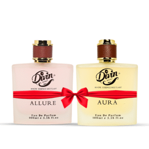 Aura Allure Combo – Premium Unisex Perfume Set (100ml × 2 Bottles)